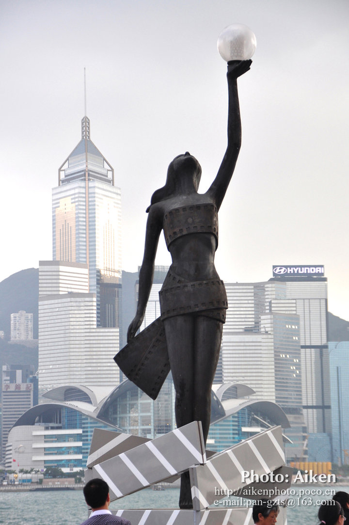 【星光大道摄影图片】香港尖沙咀星光大道风光