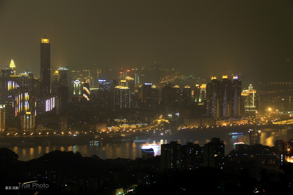 美丽的重庆夜景