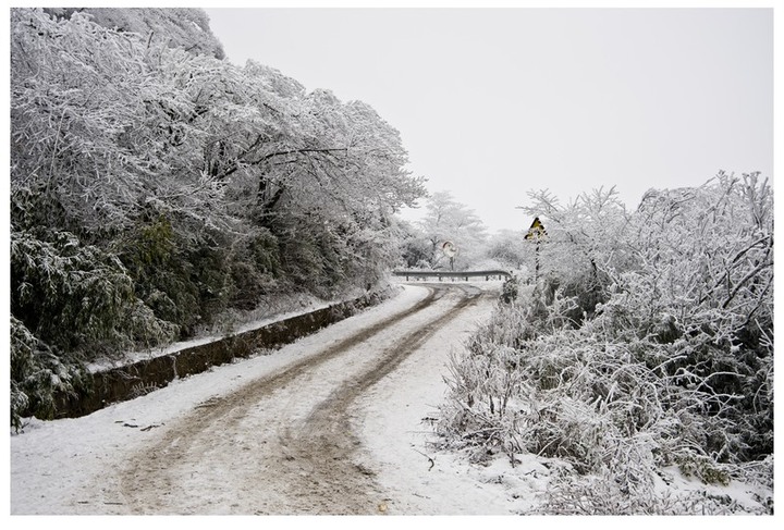 重庆金佛山雪景