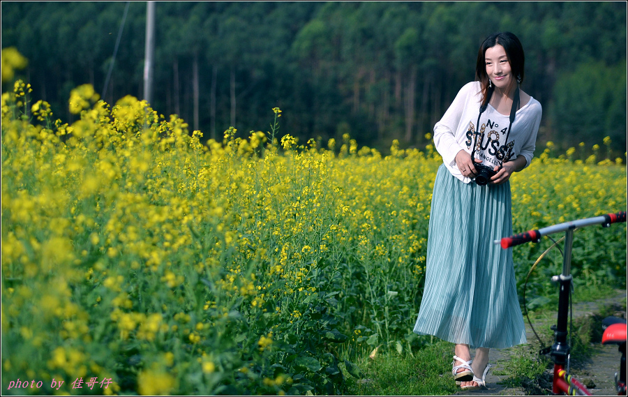 杨和镇油菜花旅游观赏基地人像摄影_艺术人生_太平洋电脑网摄影部落