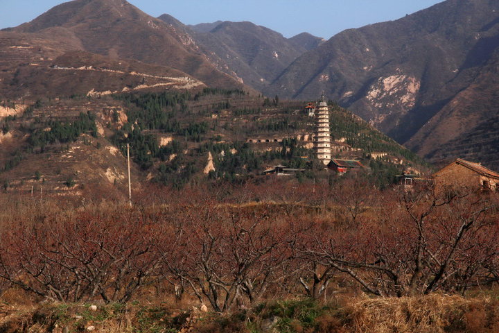 万固寺多宝佛塔