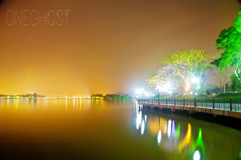肇庆星湖夜景