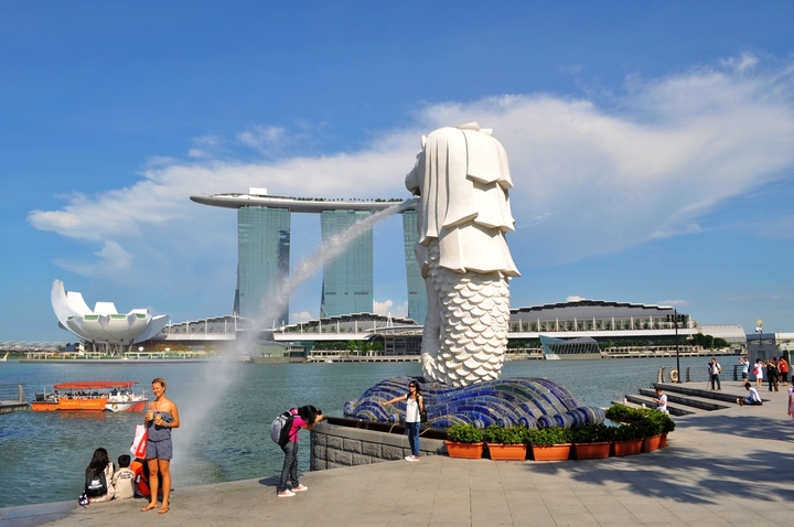 【新加坡之Merlion摄影图片】新加坡风光摄影