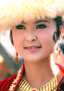 维族姑娘——美丽哈巴