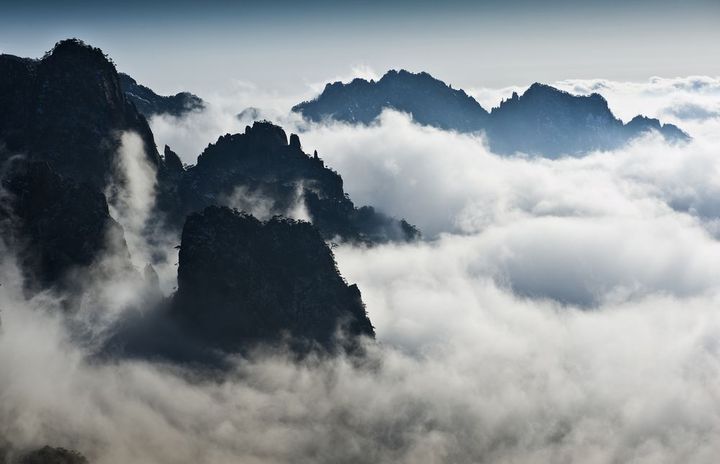 【黄山云海摄影图片】黄山风光旅游摄影_太平