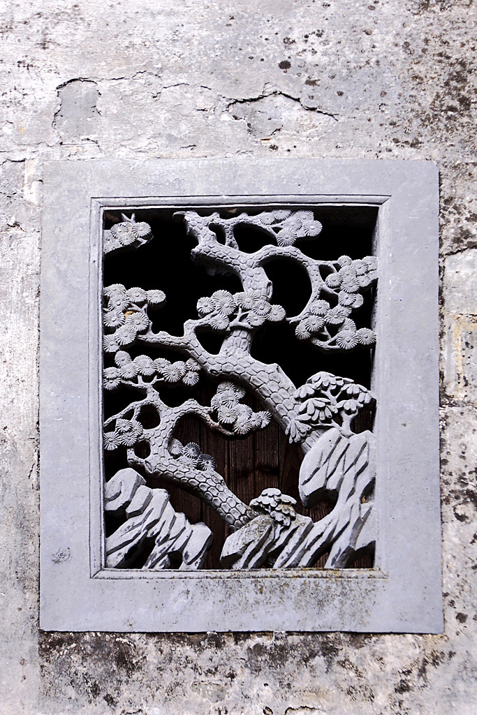 黟县—西递,宏村的石雕