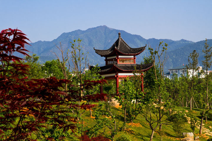 井冈山新城区中心公园