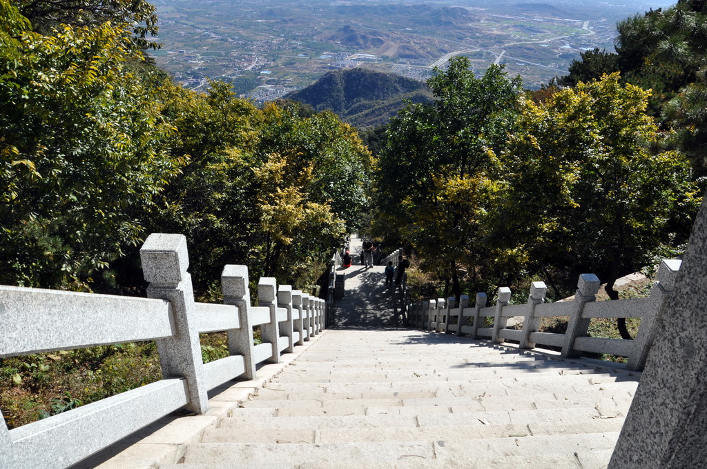 天津蓟县府君山,盘山,独乐寺游玩