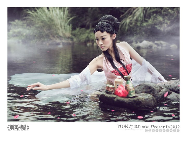 古装外景私房——《牛郎织女戏水》——