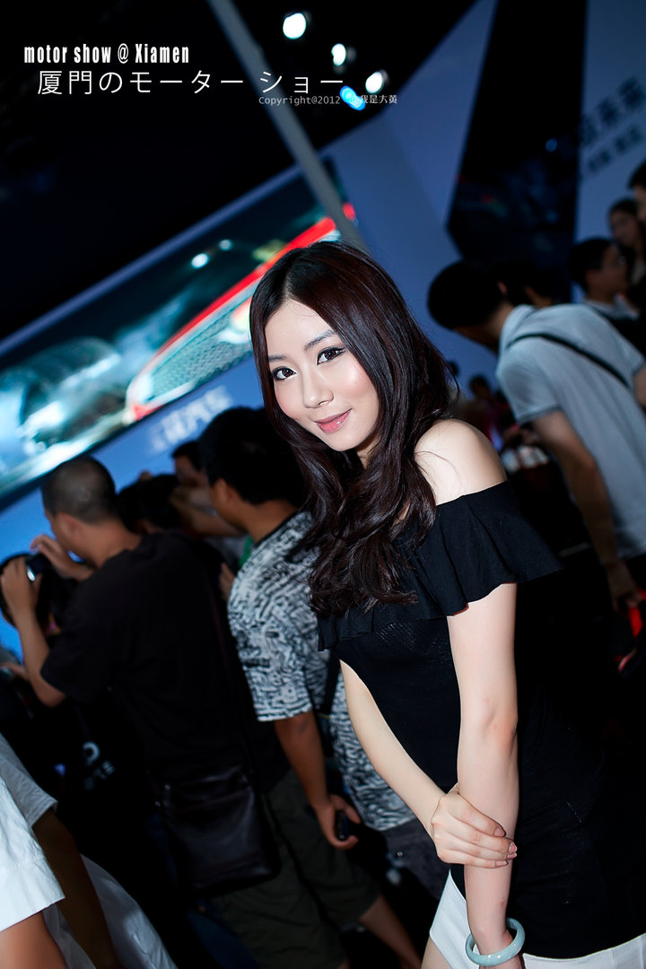 【厦门海西国际车展模特摄影图片】厦门国际会