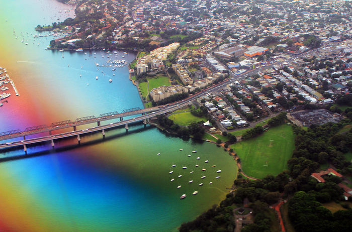 【航拍(俯瞰墨尔本和悉尼)摄影图片】墨尔本和