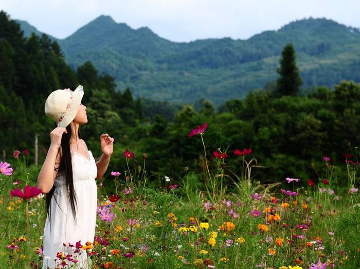 花海靓妹