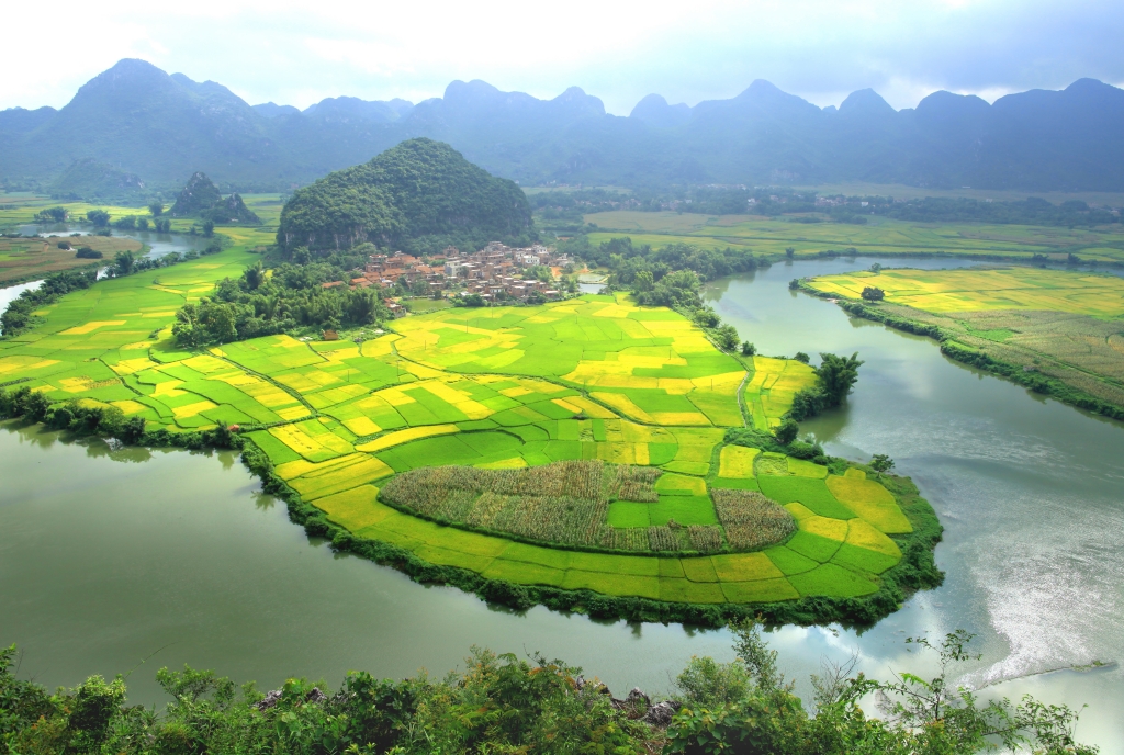 【夏天的色彩摄影图片】上林县洋渡,覃排风光旅游摄影_太平洋电脑网