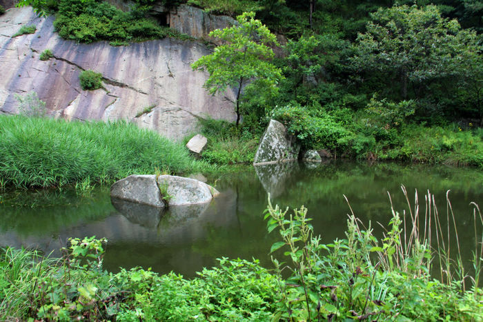 探访九岭瀑布之源头