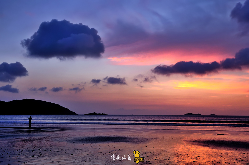 《檀头山岛晨曦》