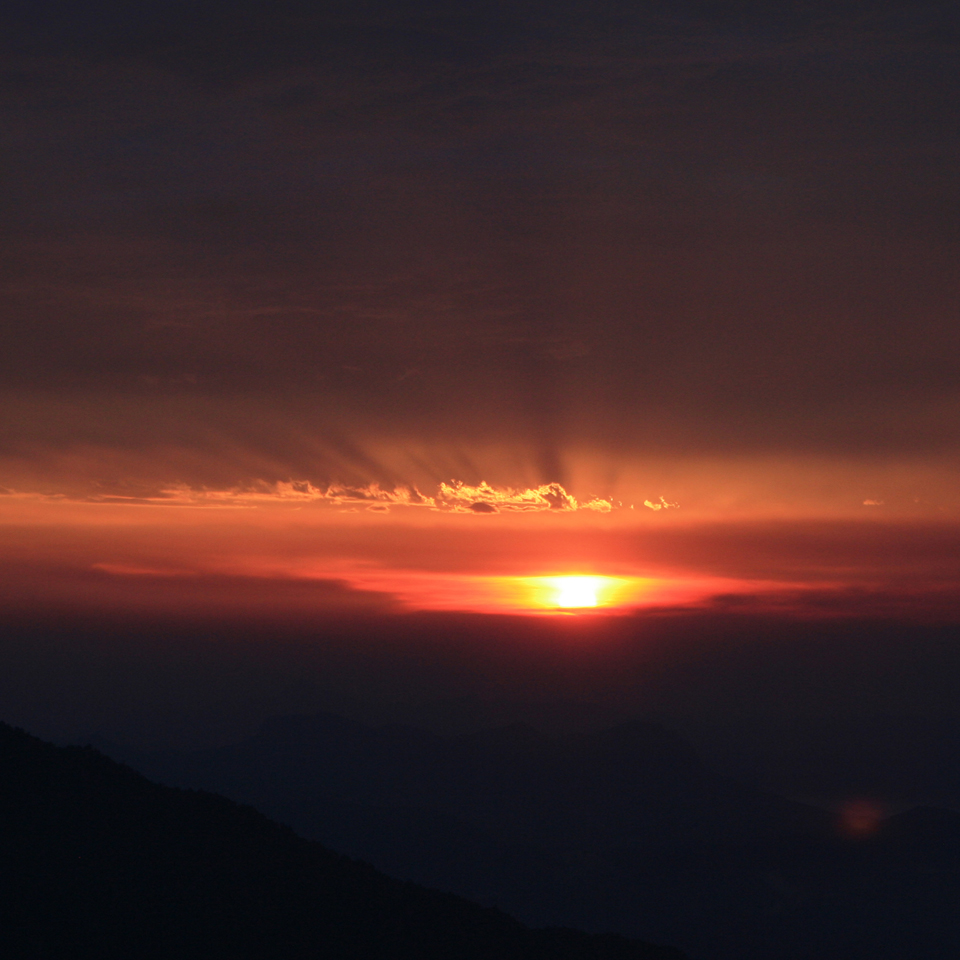 【九宫晚霞摄影图片】九宫山风光旅游摄影_光阑_电脑