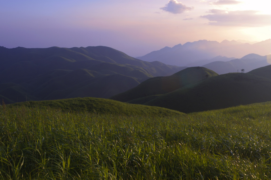 高山远眺