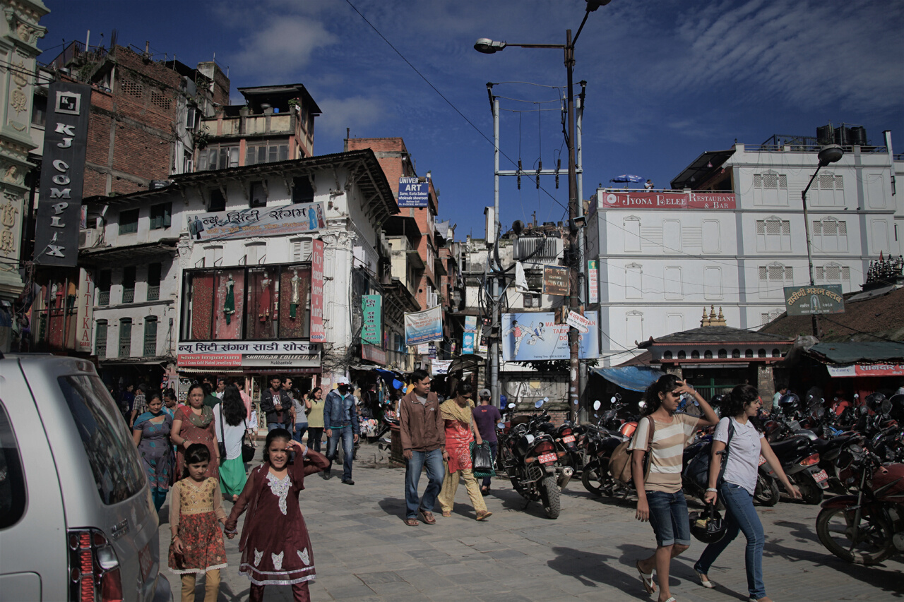 尼泊尔加德满都杜巴广场猴庙