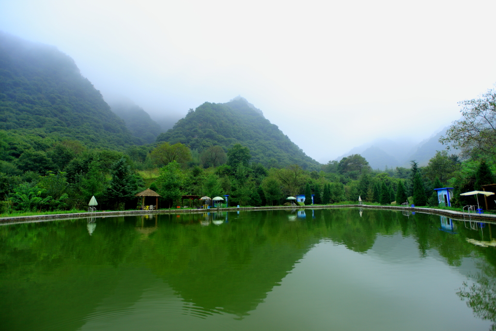 桃花沟雾景 - 佳能 eos 5d mark ii(5d2) 样张