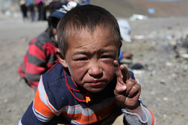 【藏族儿童摄影图片】西藏人像摄影