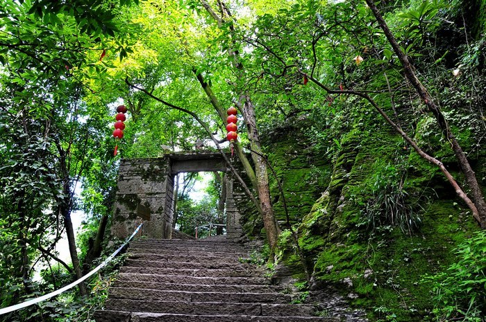 【石头记一天台山伍龙寺摄影图片】安顺天龙风光摄影