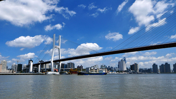 【上海南浦大桥摄影图片】南浦大桥风光旅游摄影_太平洋电脑网摄影部落