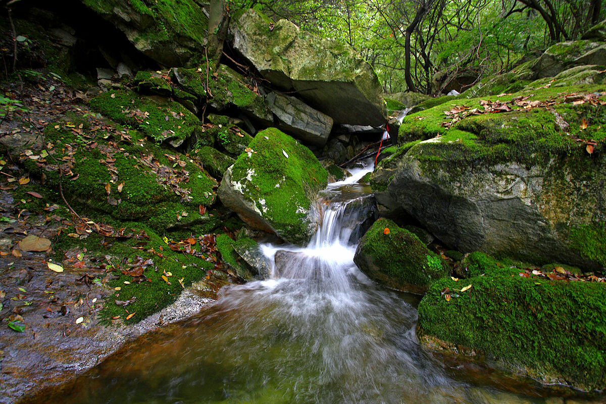 秦岭九龙潭