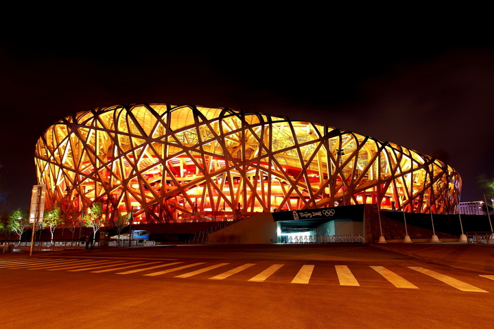 【北京鸟巢摄影图片】北京体育馆风光旅游摄影