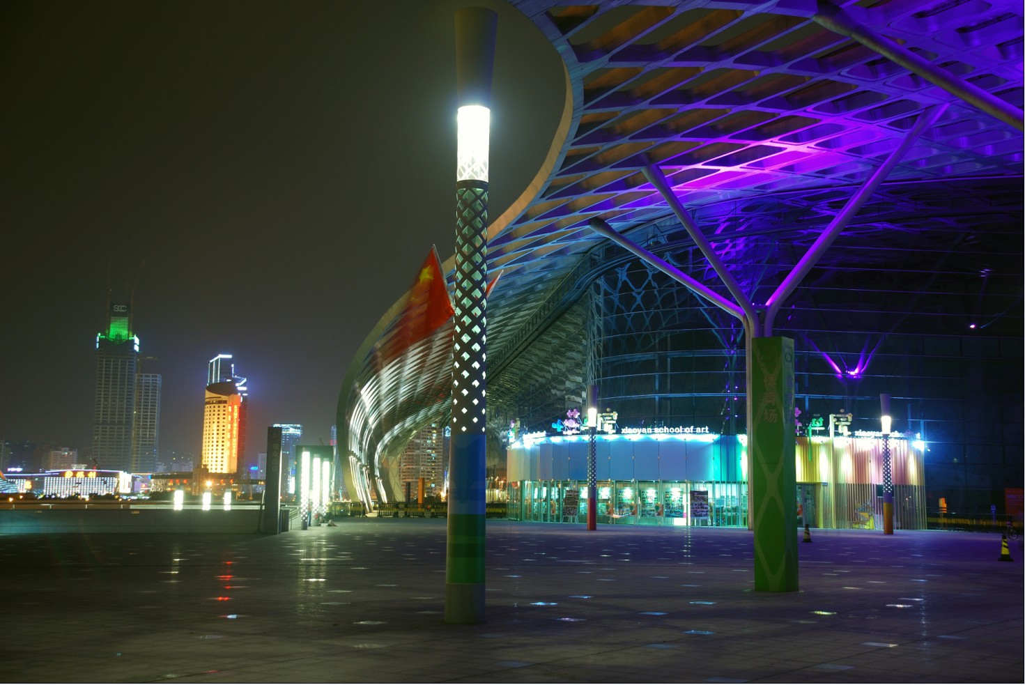 深圳湾夜景
