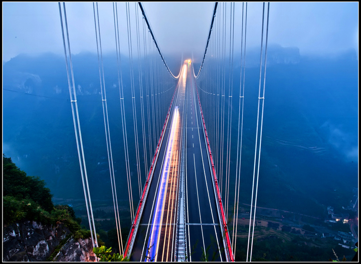 【矮寨大桥摄影图片】吉首市矮寨大桥风光旅游摄影_老唐_太平洋电脑网摄影部落