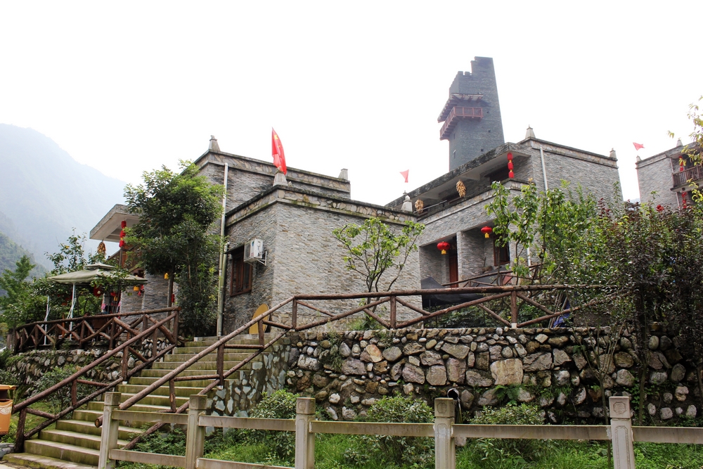 【吉娜羌寨碉楼摄影图片】北川县吉娜羌寨纪实摄影_美丽遂宁我的家