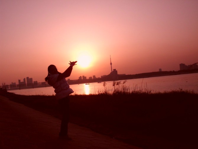 【落日摄影图片】武汉江滩风光旅游摄影_新疆
