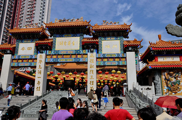 【香港 黄大仙祠摄影图片】香港风光旅游摄影