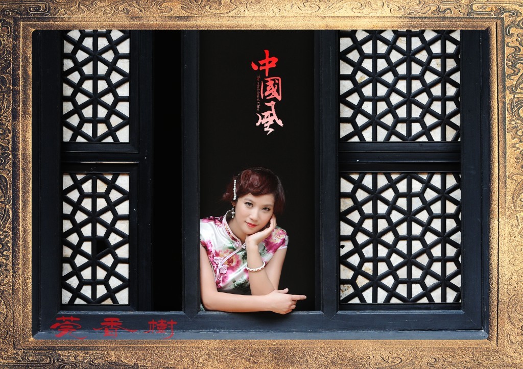东莞可园人像摄影《中国风之古典美》