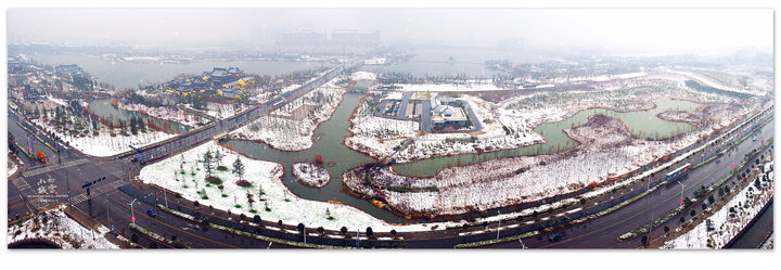 【小城初雪摄影图片】建湖县城风光旅游摄影