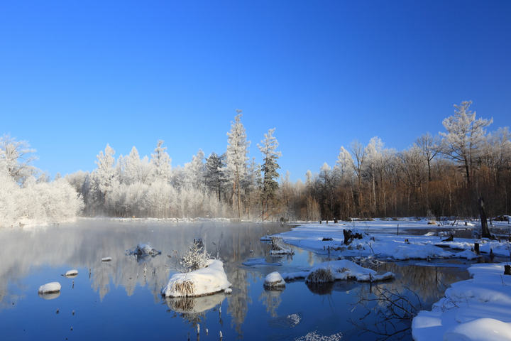 【2013年元月东北冰雪之旅-长白风光摄影图片