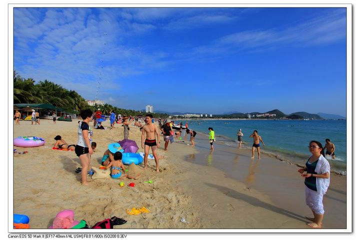 【三亚大东海海滨浴场摄影图片】大东海风光旅