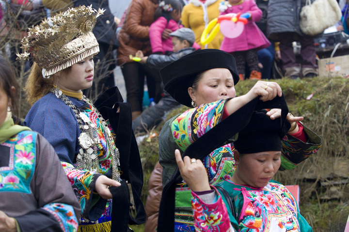 【窝大召巴代文化节摄影图片】湖南省花垣县纪