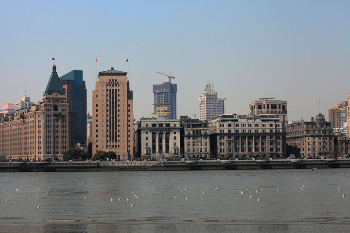 【浦东拍外滩摄影图片】浦东滨江大道风光旅游