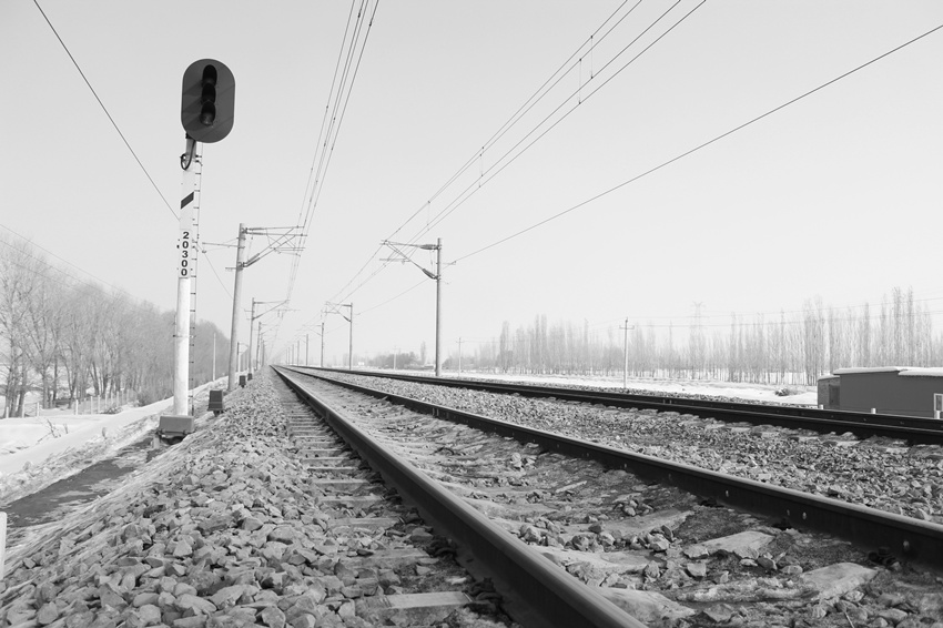 【铁路与桥摄影图片】石河子市风光旅游摄影
