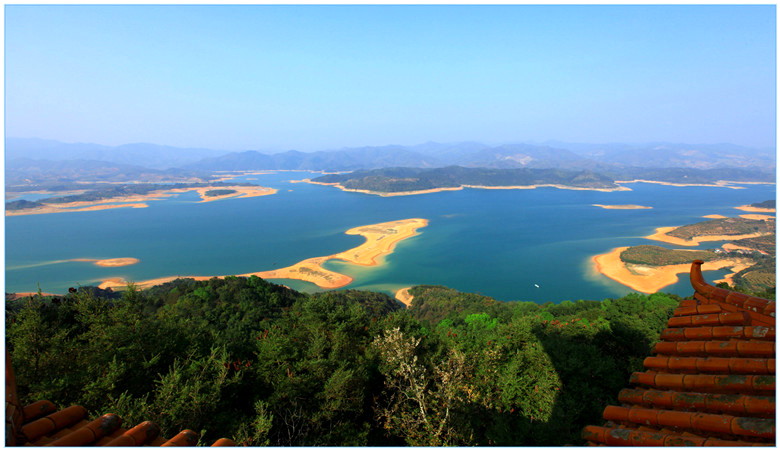 【老区的山水,老区的天空摄影图片】广西百色澄碧湖风光旅游摄影_这里