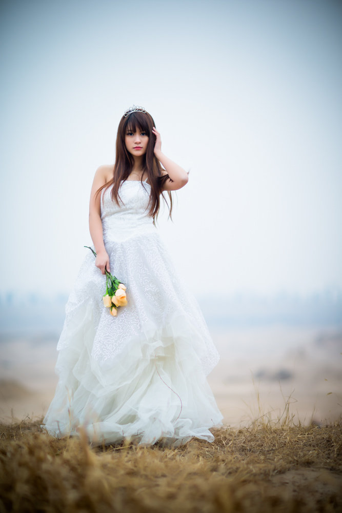 可可 一个人的婚纱照 (共p)