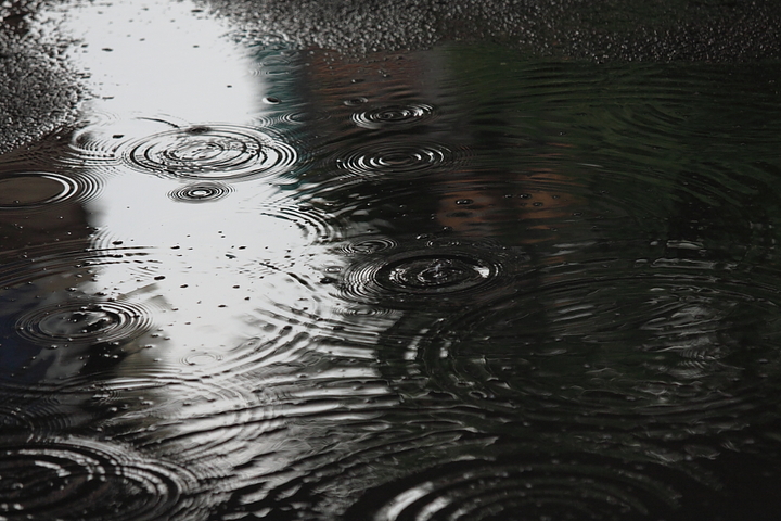 小雨淅沥沥