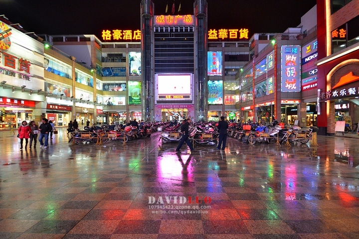 清远市区夜景
