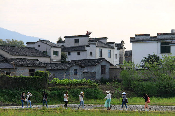 南屏村水口风光-2013雪花纯生古建筑摄影大赛安徽赛区南屏外拍!