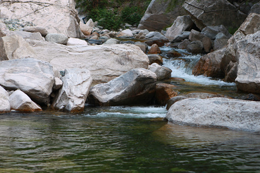 大峪口(西安郊外-山,水,石