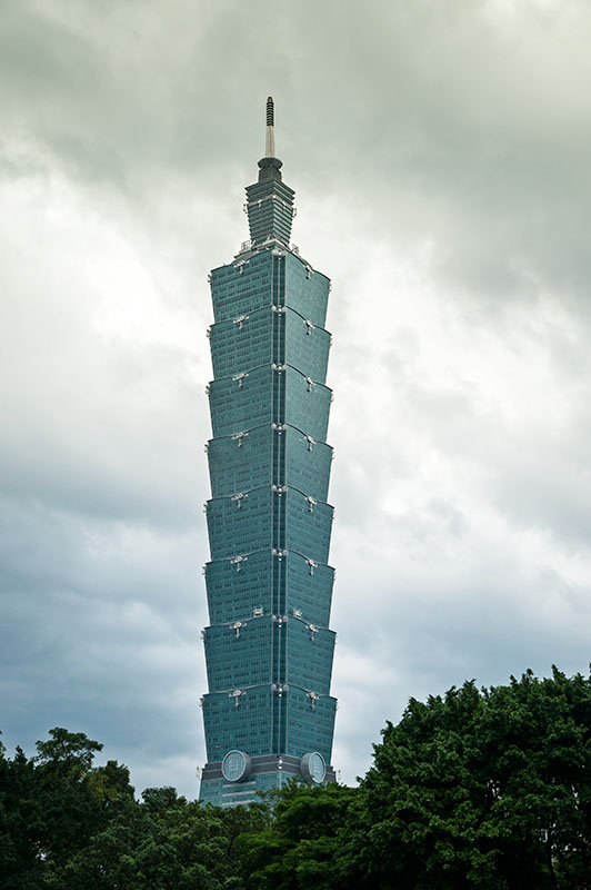 【我的台湾行--台北101大楼摄影图片】台北风