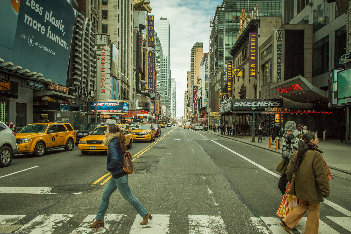 【走在纽约街头摄影图片】美国风光摄影_生活中的摄影