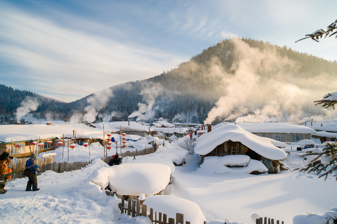 北国雪景