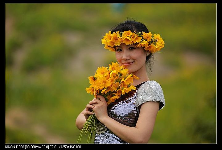 【花の映摄影图片】大悟县双桥花山人像摄影